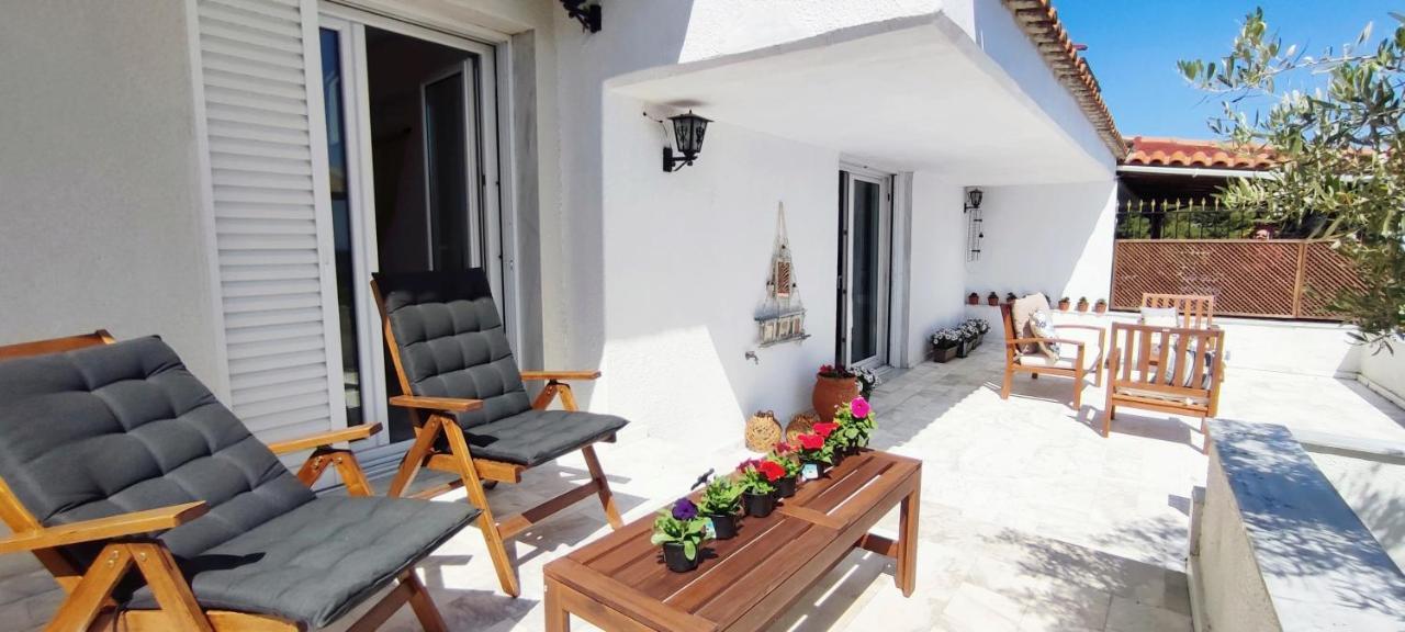 Villa Βianca In Sithonia Gerakini Exteriör bild