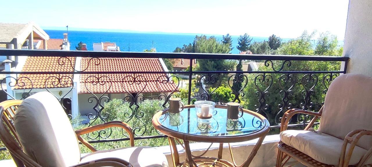 Villa Βianca In Sithonia Gerakini Exteriör bild